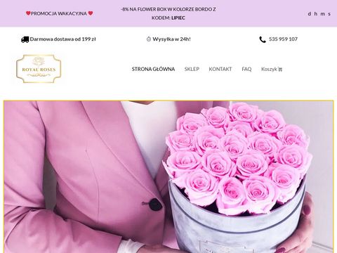 Royalroses.pl - kwiaty z dostawą online