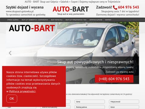 Auto-Bart skup aut Gdynia