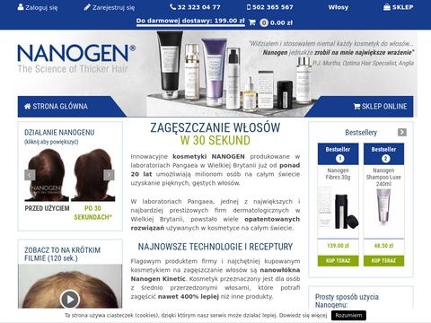 Preparaty na porost włosów - nanogen.pl