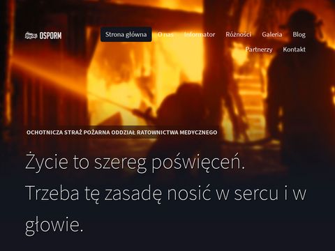 Ospormkoszalin.pl - Ochotnicza Straż Pożarna