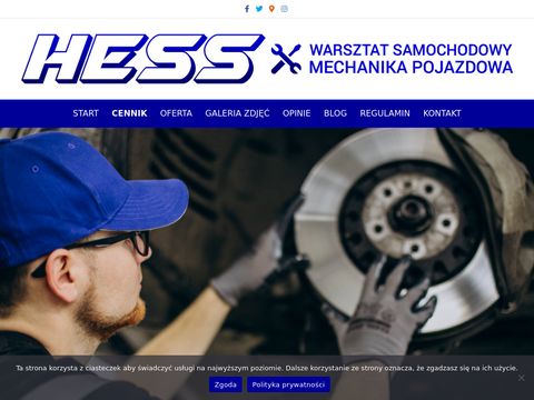 Hess.com.pl - warsztat samochodowy