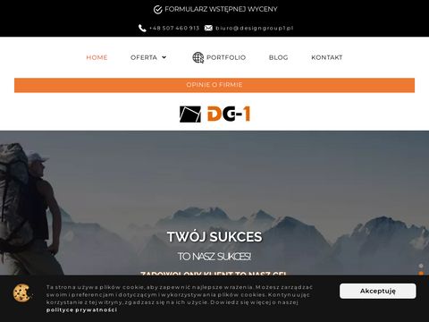Designgroup1.pl - profesjonalne strony internetowe