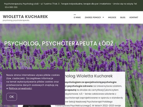 Wiolettakucharek.pl - psycholog
