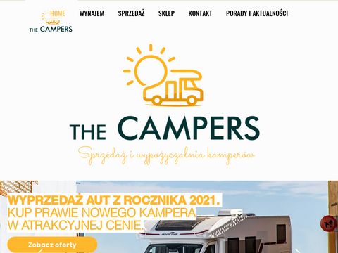 Kampery wynajem Wrocław - The Campers