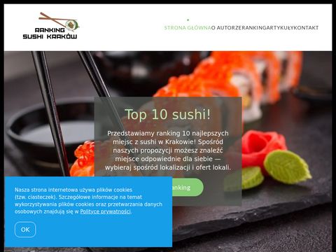 Top10sushi.pl - ranking restauracji w Krakowie