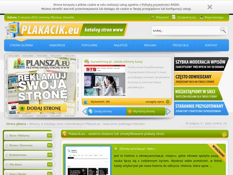 Plakacik.eu baza stron polskiego internetu
