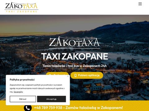 Zakotaxa.pl - taxi Zakopane