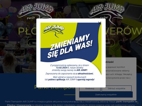 Airjump.pl - urodziny dla dzieci Łódź
