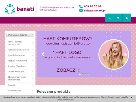 Banati.pl - fartuch fryzjerski