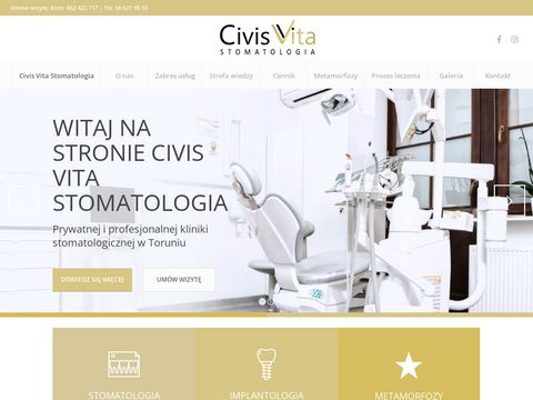 Stomatolog dentysta Toruń - Civis Vita