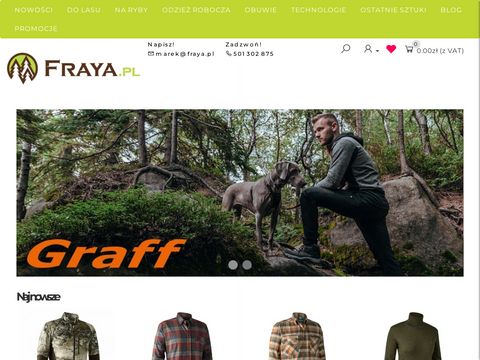Fraya.pl - odzież robocza na cieplejsze dni