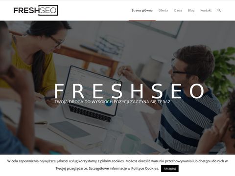 Freshseo.pl - nowoczesna strona