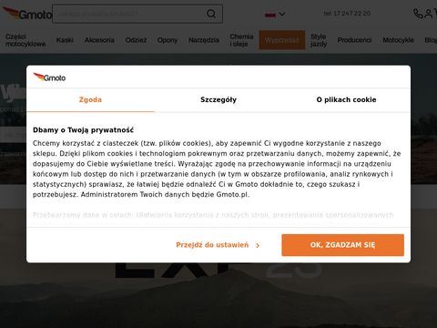 Części motocyklowe - gmoto.pl
