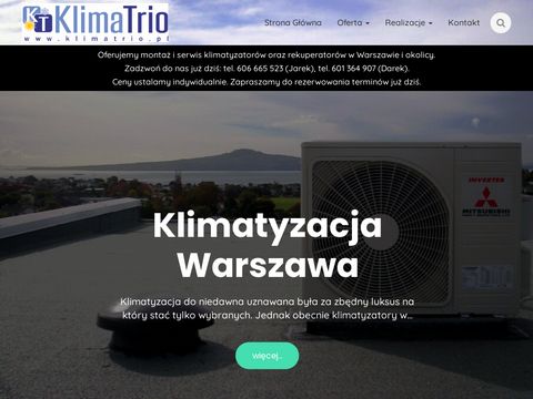 Klimatrio.pl - klimatyzacja do biura