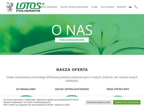 Lotos-poligrafia.com - drukarnia Warszawa