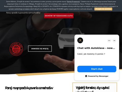 Autoklasa.pl - sprowadzanie samochodów