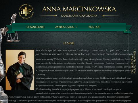 Kancelaria adwokacka Anna Marcinkowska