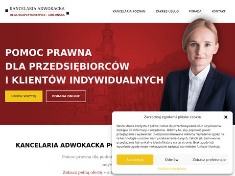 Adwokat, prawnik Poznań
