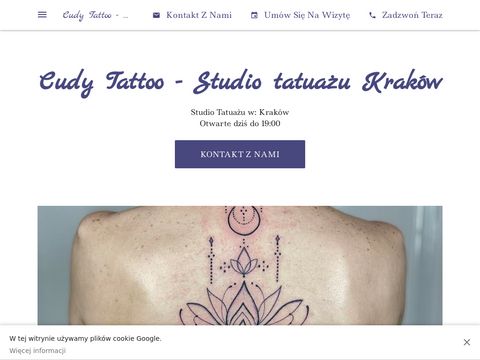 Cudytattoo.pl - studio tatuażu Kraków