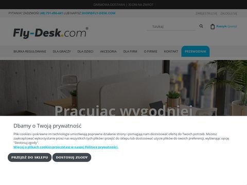 Fly-Desk.com biurka do pracy na stojąco