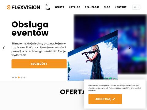 Flexvision.pl - naścienne ekrany led