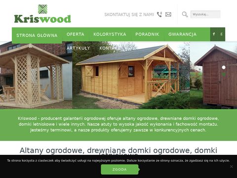 Domki letniskowe - kriswood.pl