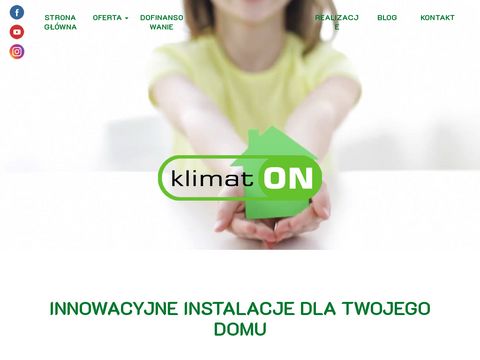 Klimat-on.pl - nowoczesne instalacje domowe