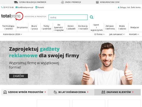Totalpromo.pl - gadżety reklamowe z logo
