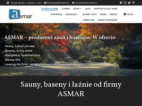 Asmar - producent saun