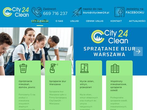 Cityclean24.pl - wywóz mebli Warszawa