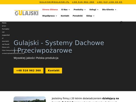 Gulajski.pl - wyłazy dachowe