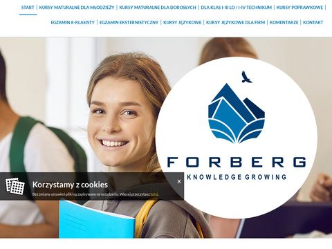 Forberg - kursy maturalne i językowe