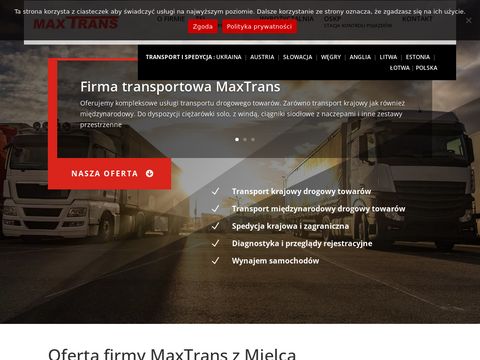 Transport Austria i usługi spedycyjne