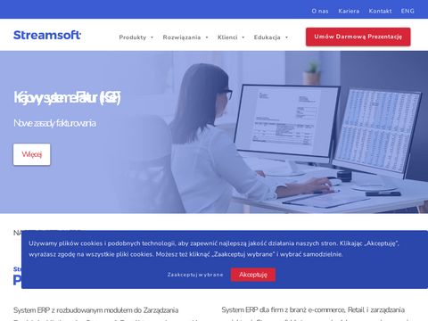 Streamsoft - producent systemów erp