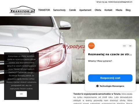 Tania wypożyczalnia samochodów Toruń